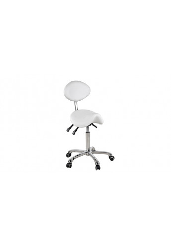 DYNAMIC Saddle-shaped Stool With Oval Backrest / Stolička v tvare sedla s oválnym sedadlom