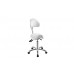 NOBLE Saddle-shaped Stool With Backrest / Stolička v tvare sedla s opierkou 