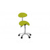 ORGANIC+ Saddle-shaped Stool With Oval Backrest / Stolička v tvare sedla s oválnym operadlom