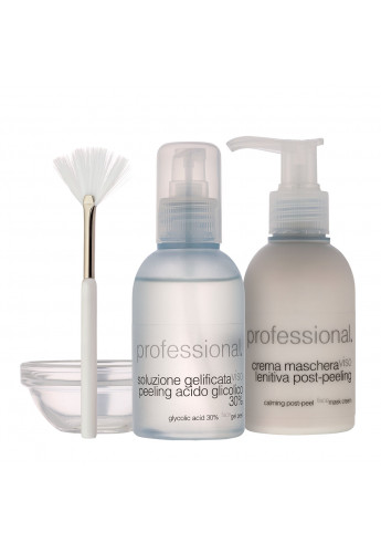 Set peeling 30% kyselinou glykolovou - 12 ošetrení / Kit acido glicolico (125ml+125ml) kit 12 tratt