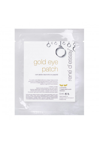 Zlatá očná patch maska s anti-age efektom  / GOLD PATCH MASK  con Peptidi