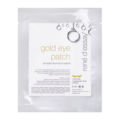 Zlatá očná patch maska s anti-age efektom  / GOLD PATCH MASK  con Peptidi