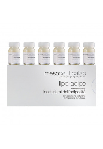 Ampulky s intenzívnym účinkom na redukciu lokalizovaného tuku   /          Case box lipo-adipe - ampule mesoceuticalab