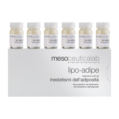 Ampulky s intenzívnym účinkom na redukciu lokalizovaného tuku   /          Case box lipo-adipe - ampule mesoceuticalab