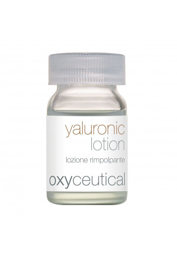 Ampule oxyceutical yaluronic na nebulizáciu / Oxy yaluronic lotion fiala.