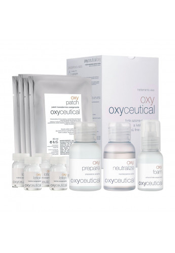 Set Oxyceutical face - 4 ošetrenia / Kit oxyceutical face (4x20ml + 4x5ml + 30ml + 40ml + 40ml)