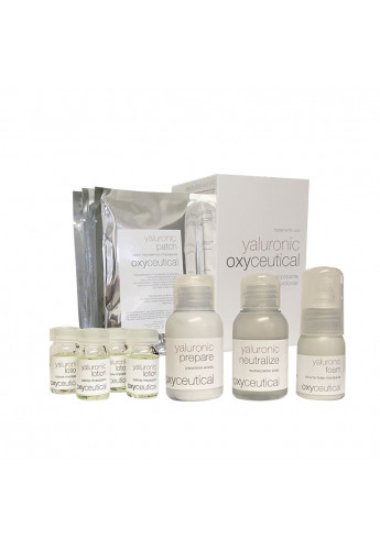 Set Oxyceutical yaluronic - 4 ošetrenia / Kit OXYCEUTICAL yaluronic(4x20ml + 4x5ml + 30ml + 40ml + 40ml)