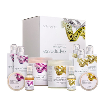 Box essudativo mix remove (1x100ml+1x125ml+1x150ml+2x200ml+1x1000ml+1x125ml+1x150ml+3x200ml)