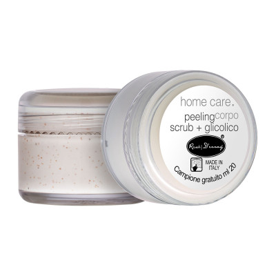 Telový peeling s kyselinou glykolovou / Peeling corpo scrub + glicolico